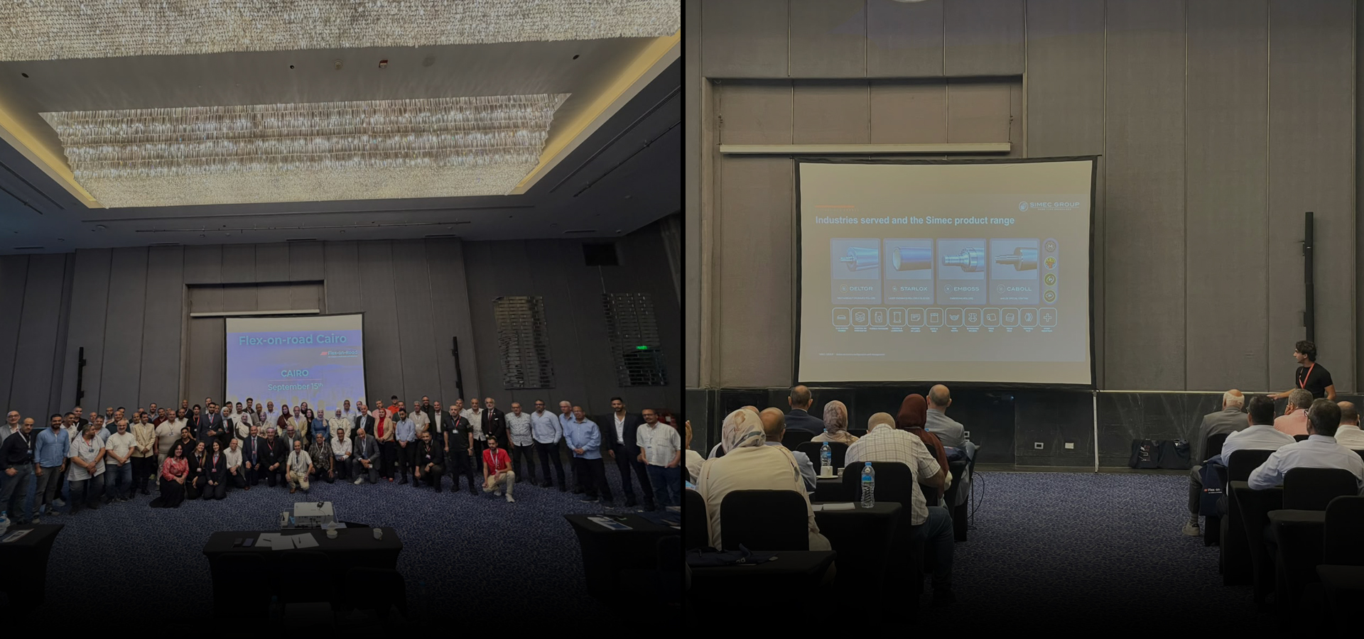 Simec Group al Cairo per il Flex-on-Road di Uteco